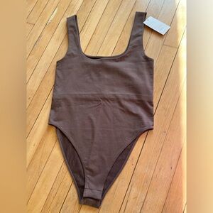 a new day Girls Brown Tank One-Piece